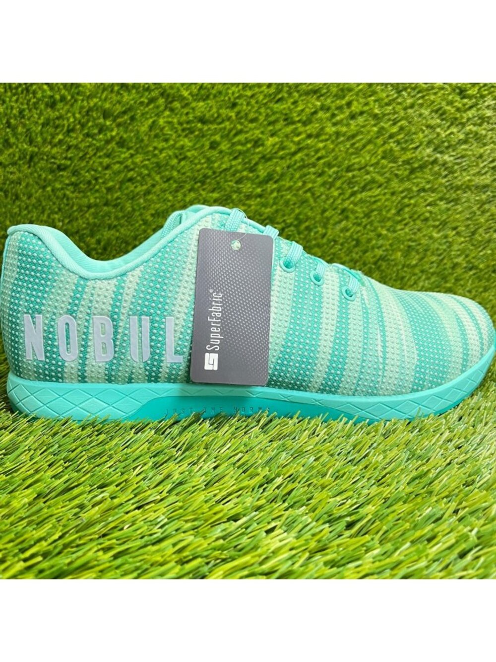 Nobull Outwork Mens Size 12.5 Green Athletic Running Training Shoes Sneakers